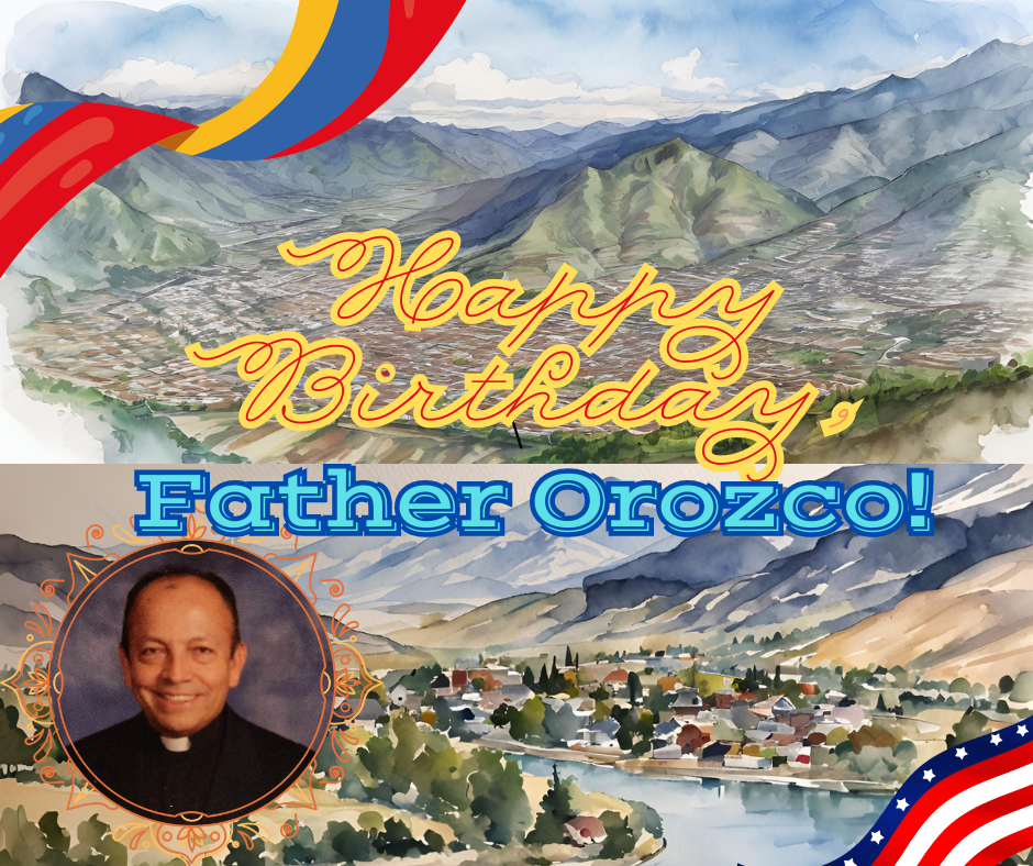 Happy Birthday, Father Orozco!