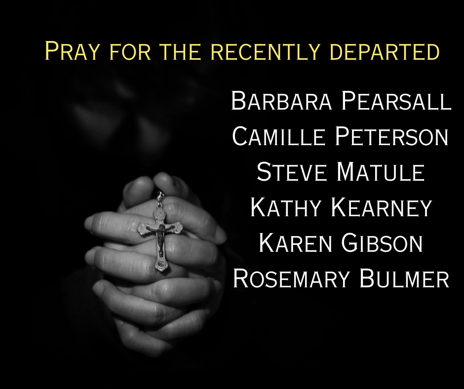 Prayers for the recently departed