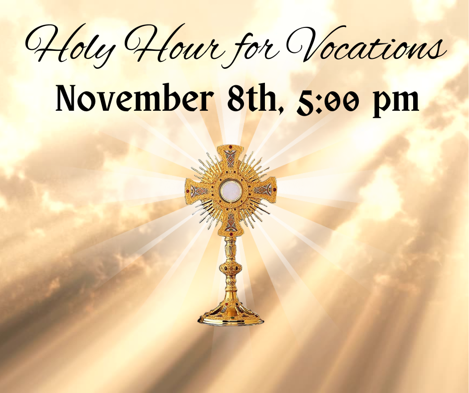 Vocational Holy Hour