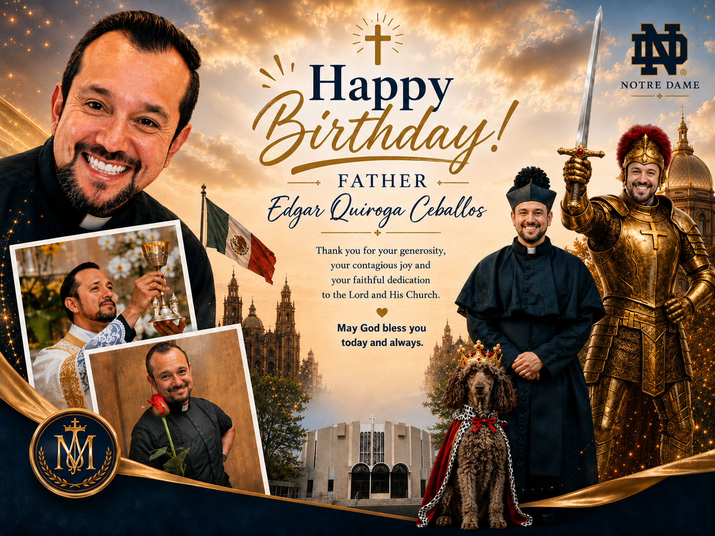 Happy Birthday, Father Edgar!