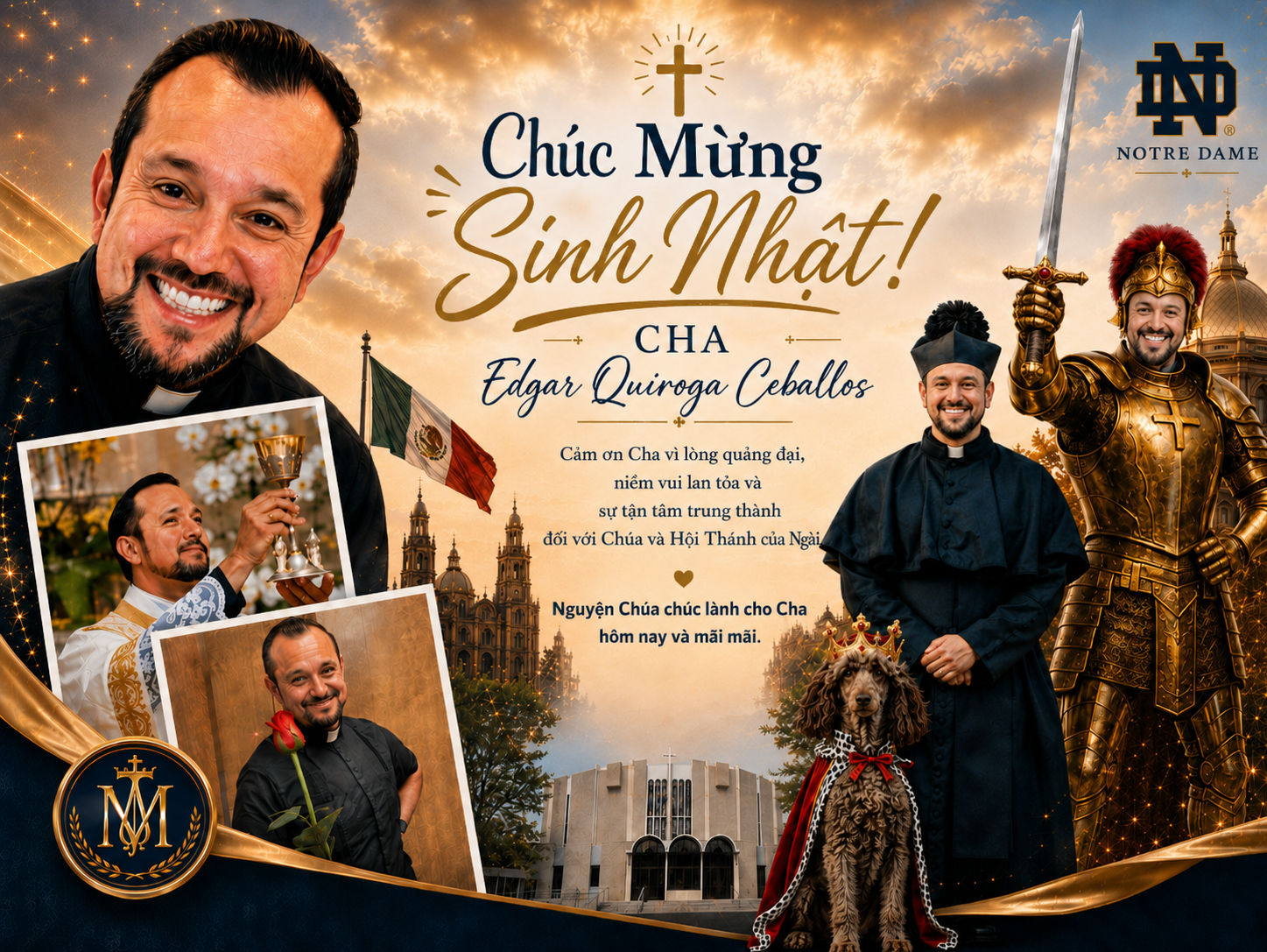 Chúc Mừng Sinh Nhật Cha Edgar