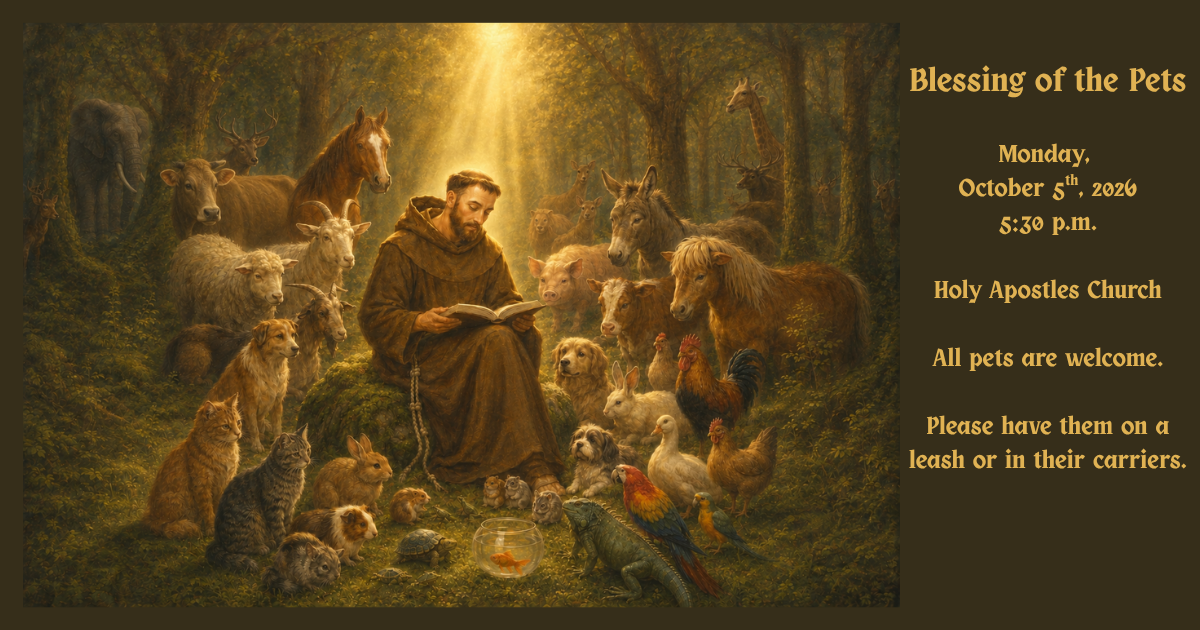 Blessing of the Pets