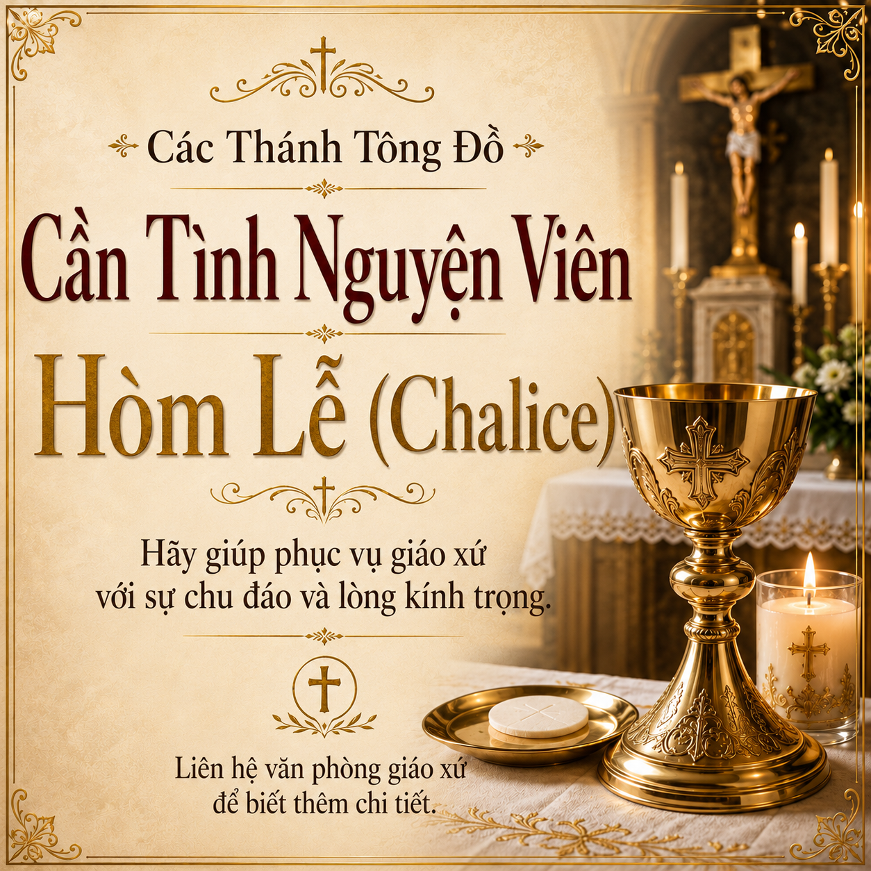 Cần Tình Nguyện Viên cho Cofre