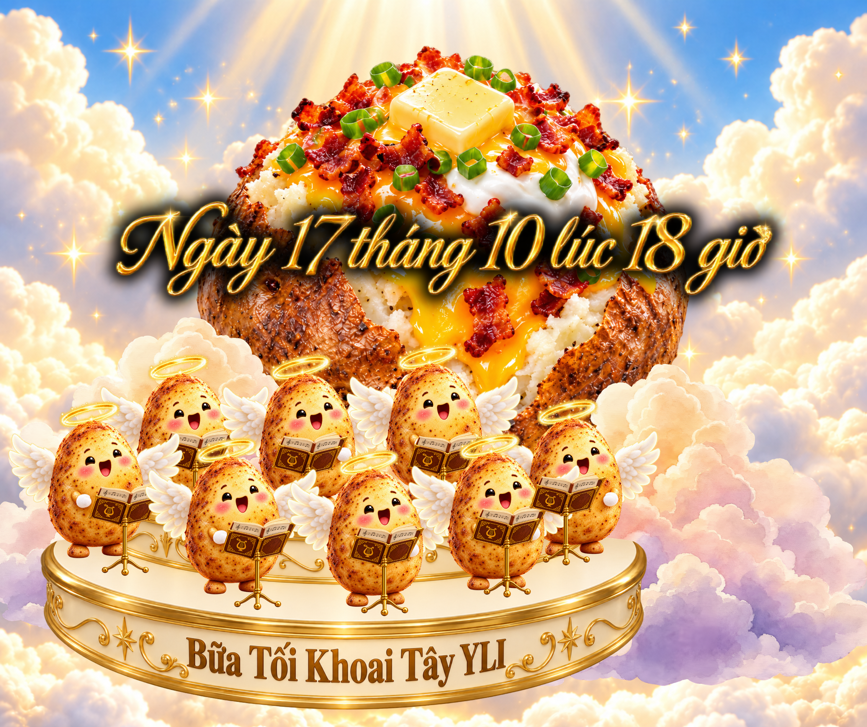 Bữa tối khoai tây của YLI
